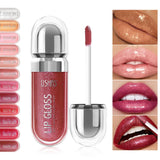 Lip Gloss USHAS – 12 Colori Perlati Waterproof, Lunga Durata e Anti-Sbavatura