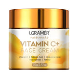 Crema Viso alla Vitamina C con Retinolo e Acido Ialuronico – Illuminante, Anti-Rughe, Idratante