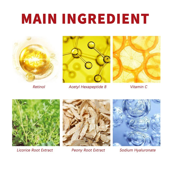Crema Viso Retinolo & Collagene con Acido Ialuronico – Giorno & Notte Anti-Age