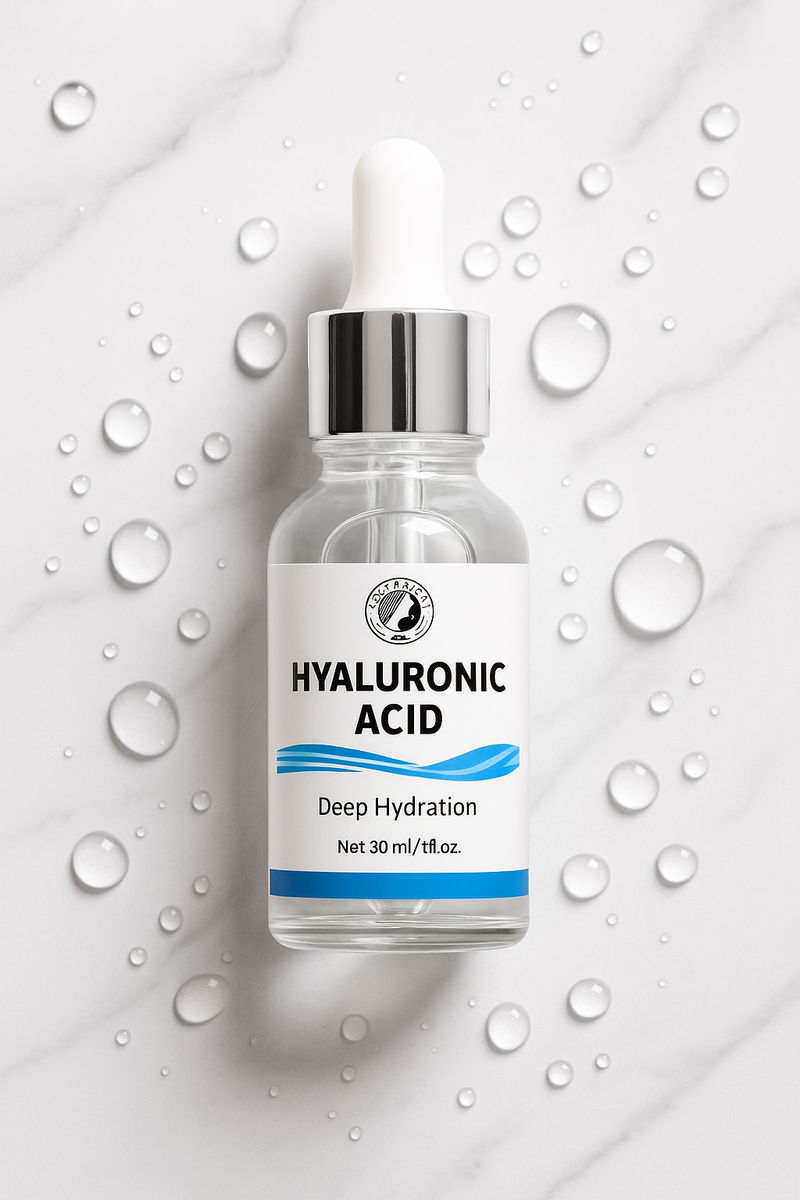 Siero Viso Acido Ialuronico – Idratazione Profonda & Pelle Luminosa ✨