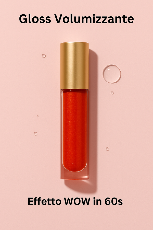 Gloss Volumizzante Effetto WOW – Labbra piene e brillanti in 60s