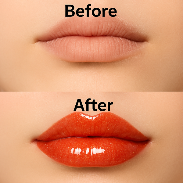 Gloss Volumizzante Effetto WOW – Labbra piene e brillanti in 60s