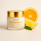 Crema Viso alla Vitamina C con Retinolo e Acido Ialuronico – Illuminante, Anti-Rughe, Idratante