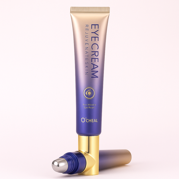 Crema Contorno Occhi Antirughe con Sfera Massaggiante – Idratante all’Acido Ialuronico