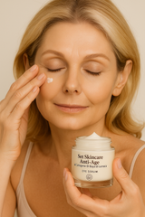 Set Skincare Anti-Age al Collagene di Bava di Lumaca – Crema Idratante + Siero Contorno Occhi